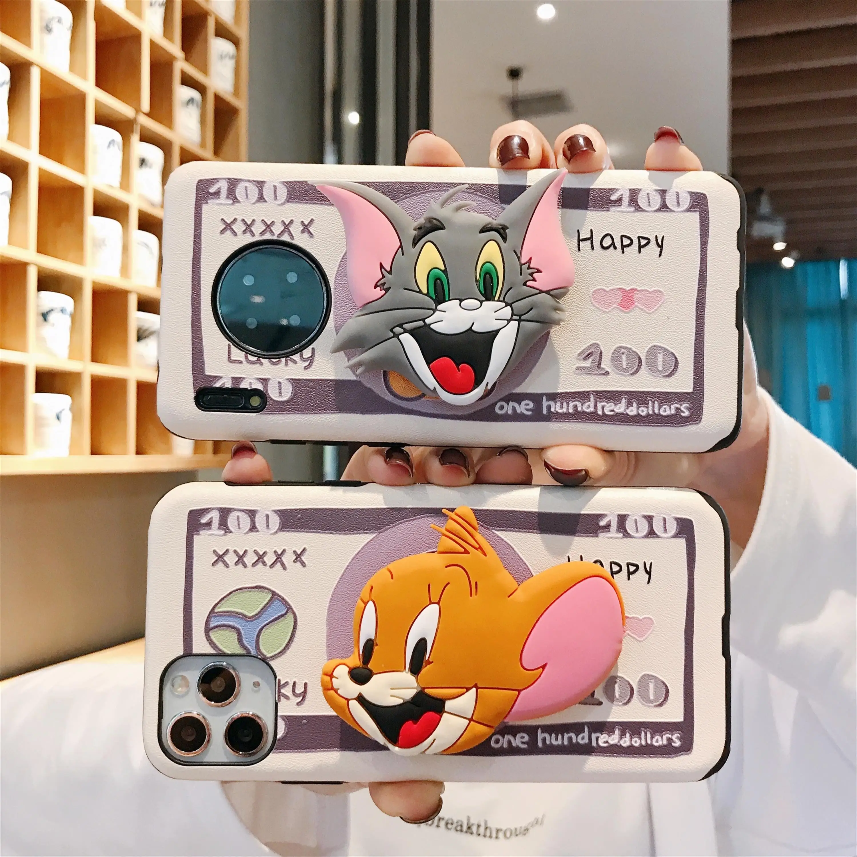 Милый 3D чехол для iphone 11 Pro Max XR X XS 7 8 Plus ударопрочный с откидной подставкой |