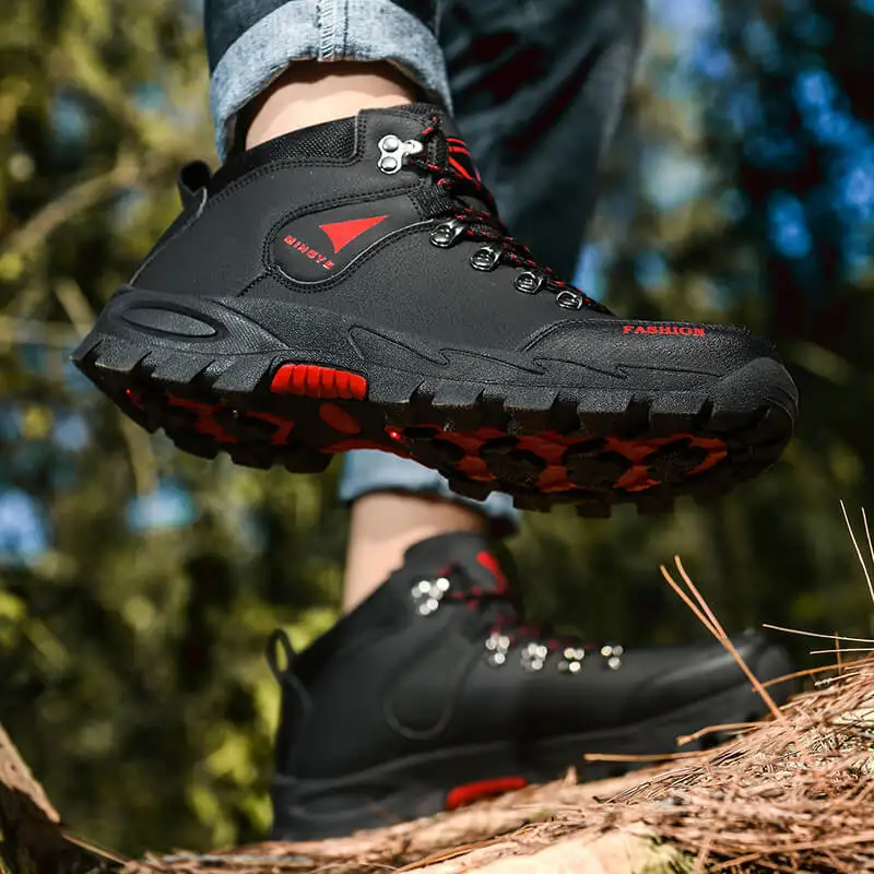 Men's Sneakers Comfortable Light Outdoor Hiking Shoes Tactical Training Military Boots Non-slip Male Hiking Boots  Zapatillas