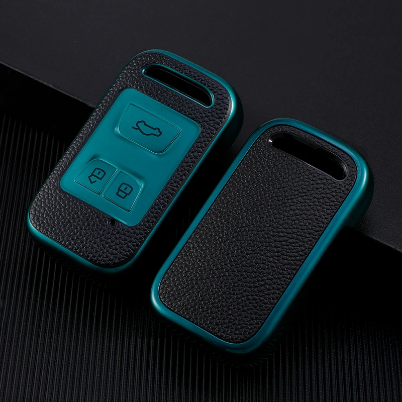 

Soft TPU Car Key Cover Case for Chery Tiggo 3 5X 4 8 Glx 7 2019 2020 Smart Keyless Remote Fob Case Keychain Holder Protect