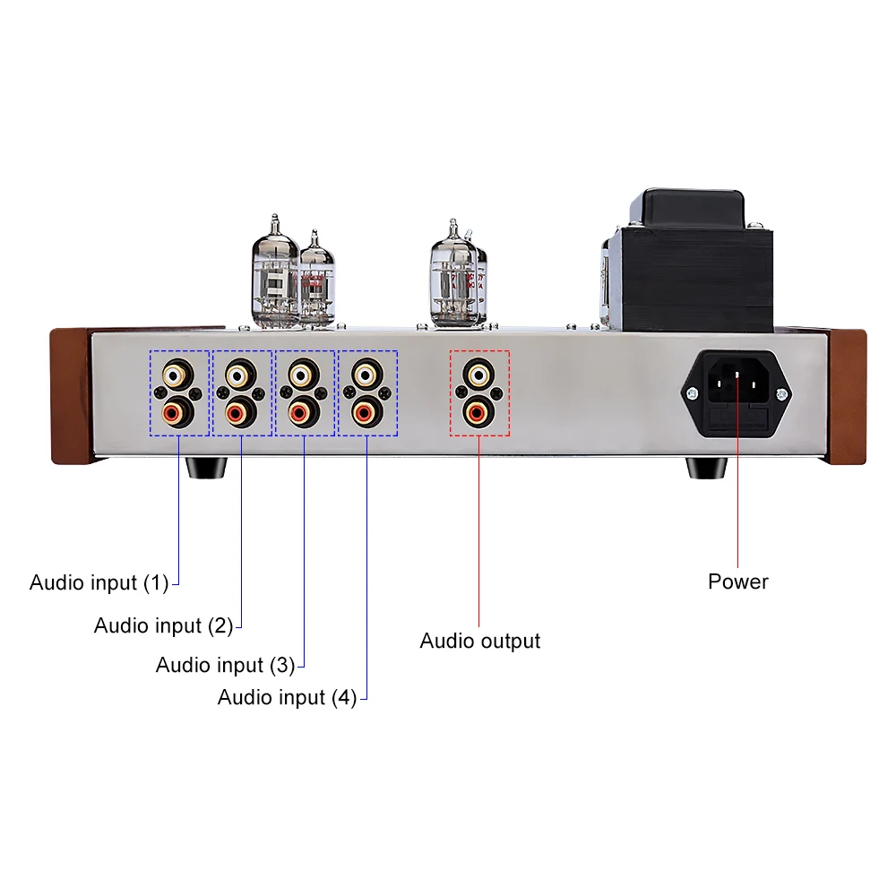 AIYIMA 12AX7 12AU7 вакуумный трубчатый предусилитель HiFi аудио усилитель стерео звук для