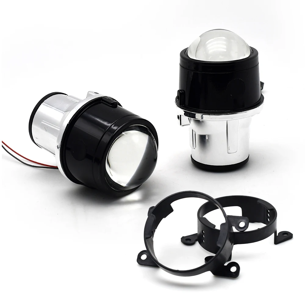 2 5 дюймов Bixenon hid противотуманный светильник объектив проектора h11 ксеноновая