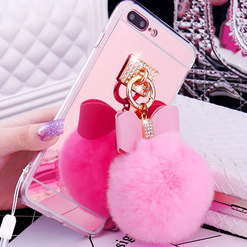 Милый блестящий чехол с бантом для Redmi Note 9s 8 8a 7 7A 6 6A 5A 4X 4A 3S S2 макияжа Pocophone F1 A1 A2 5X