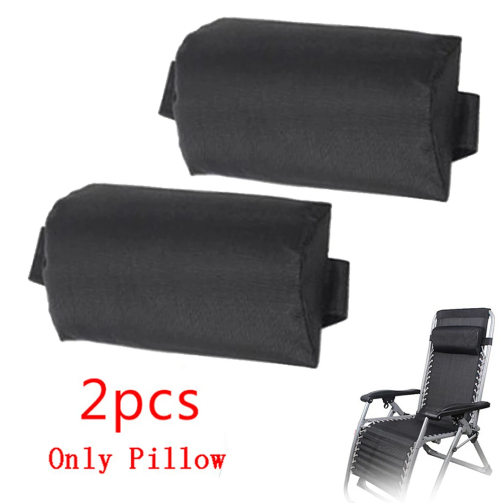 

Outdoor Lounge Chairs Pillow Headrest Head Cushion Pillow For Backyard Picnics Beach Recliner Removable Pillow