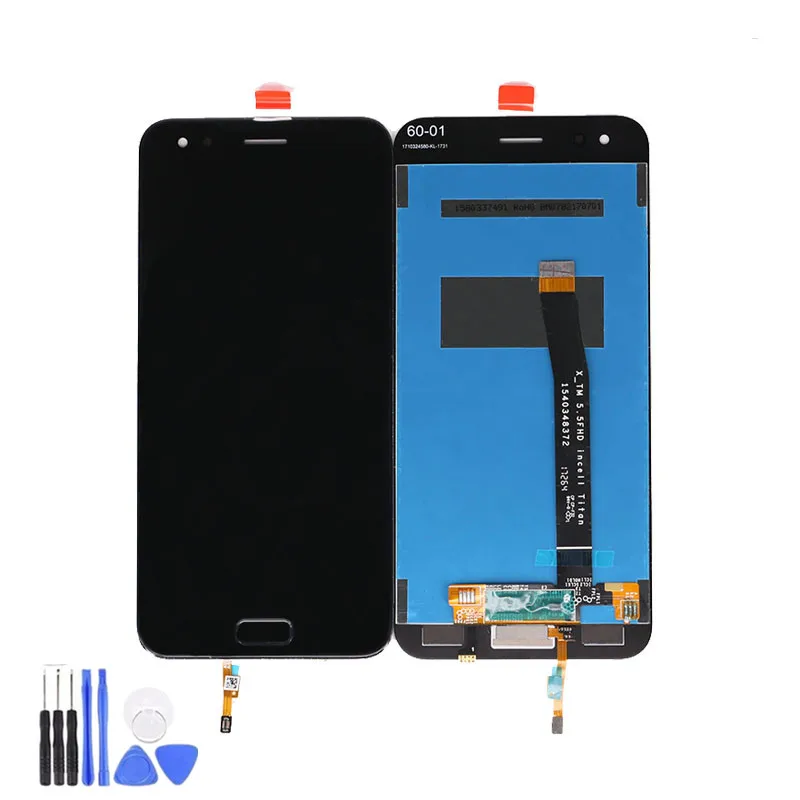 Экран для ASUS Zenfone 4 ZE554KL lcd 2017 панель кодирующий преобразователь сенсорного экрана