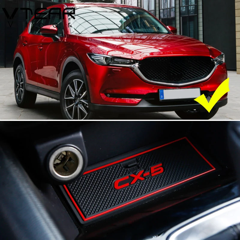 Авто для Mazda CX 5 CX5 2017 2018 2019 ворота Слот прокладка резиновая дверной коврик