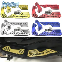 newest motorcycle accessories nmax155 front rear footrest pedal footboard steps foot plate for yamaha n max155 125 150 2020 2021