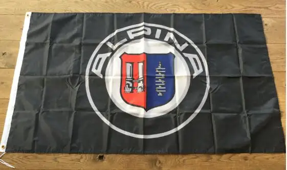 

2021 3X5FT 90x150cm Custom Alpina Flag 100D Polyester Banners