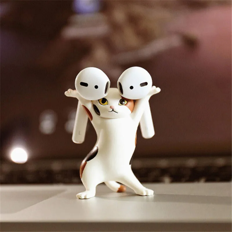 Держатель для ручек в виде кошки кронштейн черной забавный держатель детская и