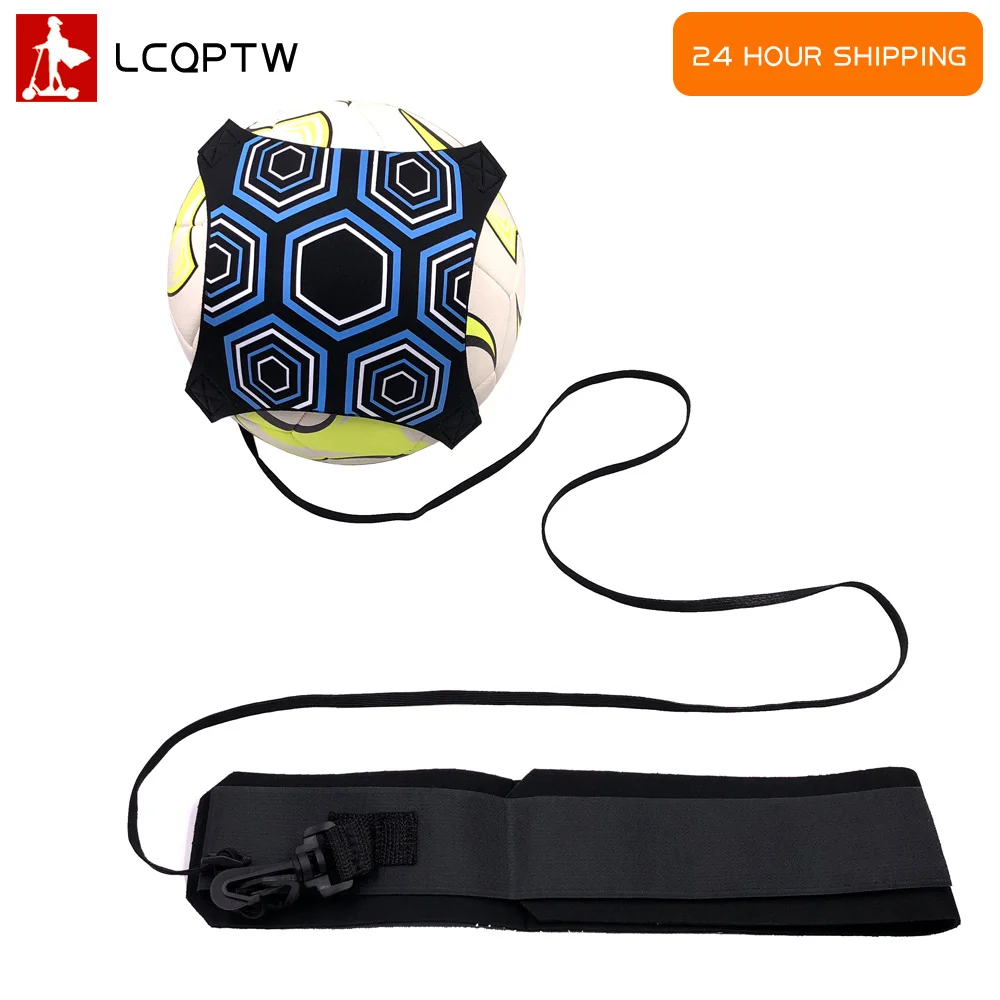 

Soccer Ball Juggle Bags Children Auxiliary Circling Belt Kids Football Training Equipment Kick Solo Soccer Trainer Dropshipping