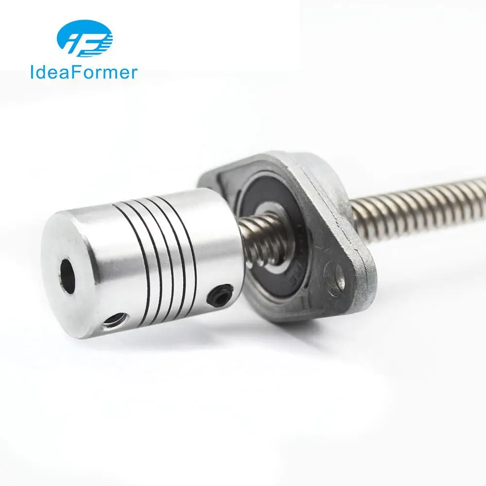 1 компл. Reprap вал T8 Lead8 детали для 3D принтера Acme резьбовой стержень CNC свинцовый винт