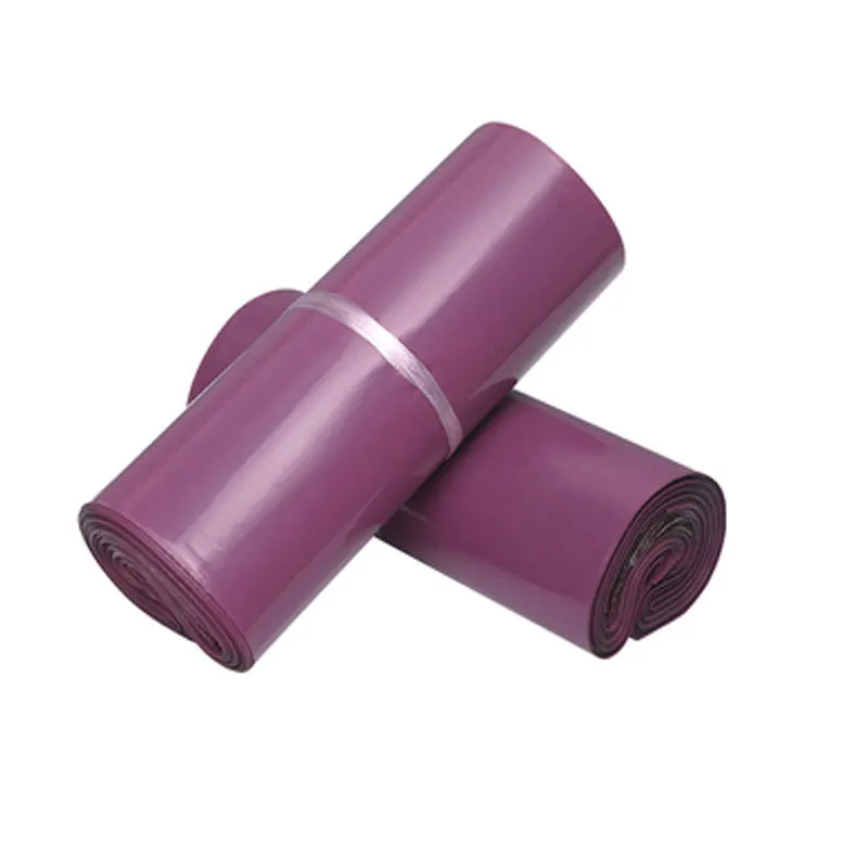 50 шт./лот фиолетовая сумка тоут экспресс курьерские Сумки самоклеящиеся толстые