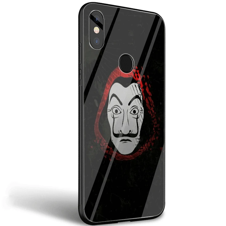 Стеклянный Чехол для мобильного телефона Xiaomi Note 5 6 7 Pro F1 A1 A2 4X5X6X9 чехол из ТПУ ТВ