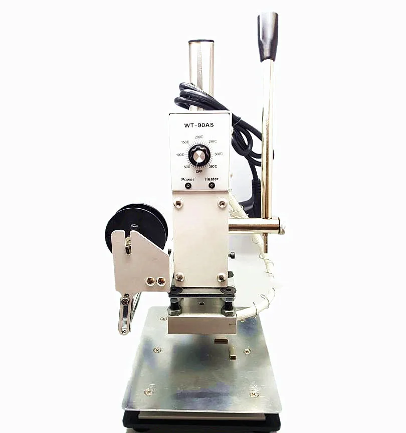 Машина для горячего тиснения фольгой кожа деревянная бумага брендинг логотип