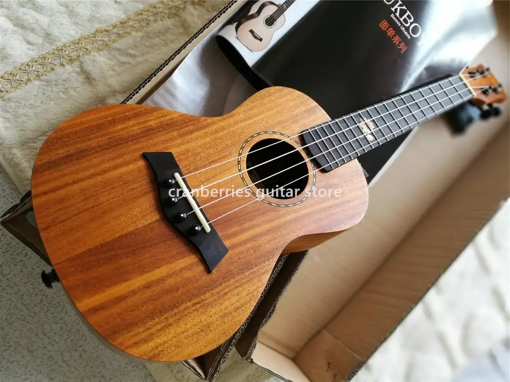 Koa wood 4 струны акустической гитары твердый koa деревянный верх 23 ''Гитара
