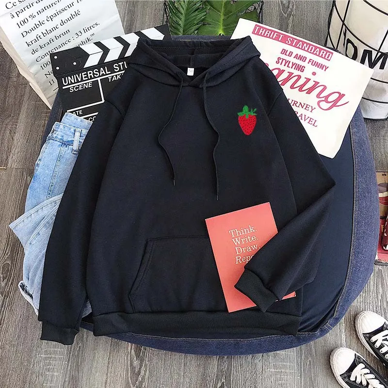 

Candy Color Hoodies for Women Casual Sweatshirt Printed Sweater Hooded Ladies Oversized Streetwear Hoody Female Pullover
