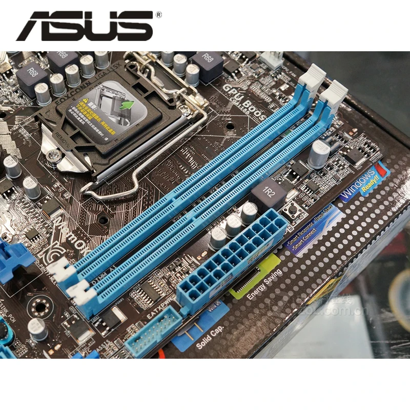 Оригинальный ASUS P8H77-M LE 1600 МГц DDR3 Материнская плата u ATX PCI-E X16 LGA 1155 настольный