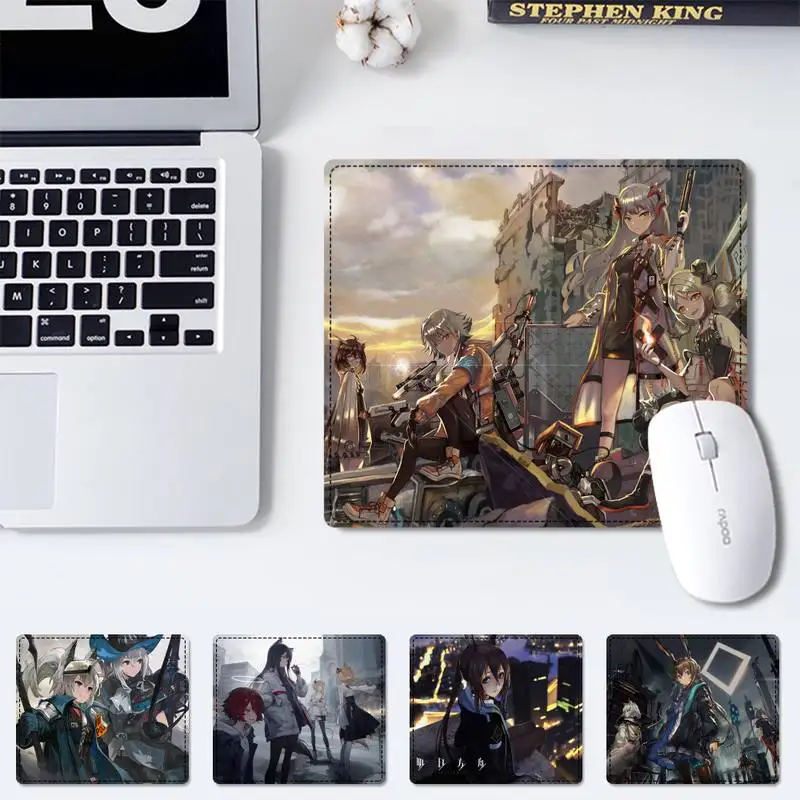 

Cartoon Arknights office Mat Small Pads Family Laptop Gamer Rubber Mouse Mat MousePad Desk Gaming Mousepad Cup Mat
