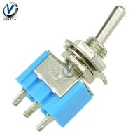 5 pcs mts 102 toggle switch mini 3 pin on off on 3 position latching switch 6a 125v ac interruptor toggle switch