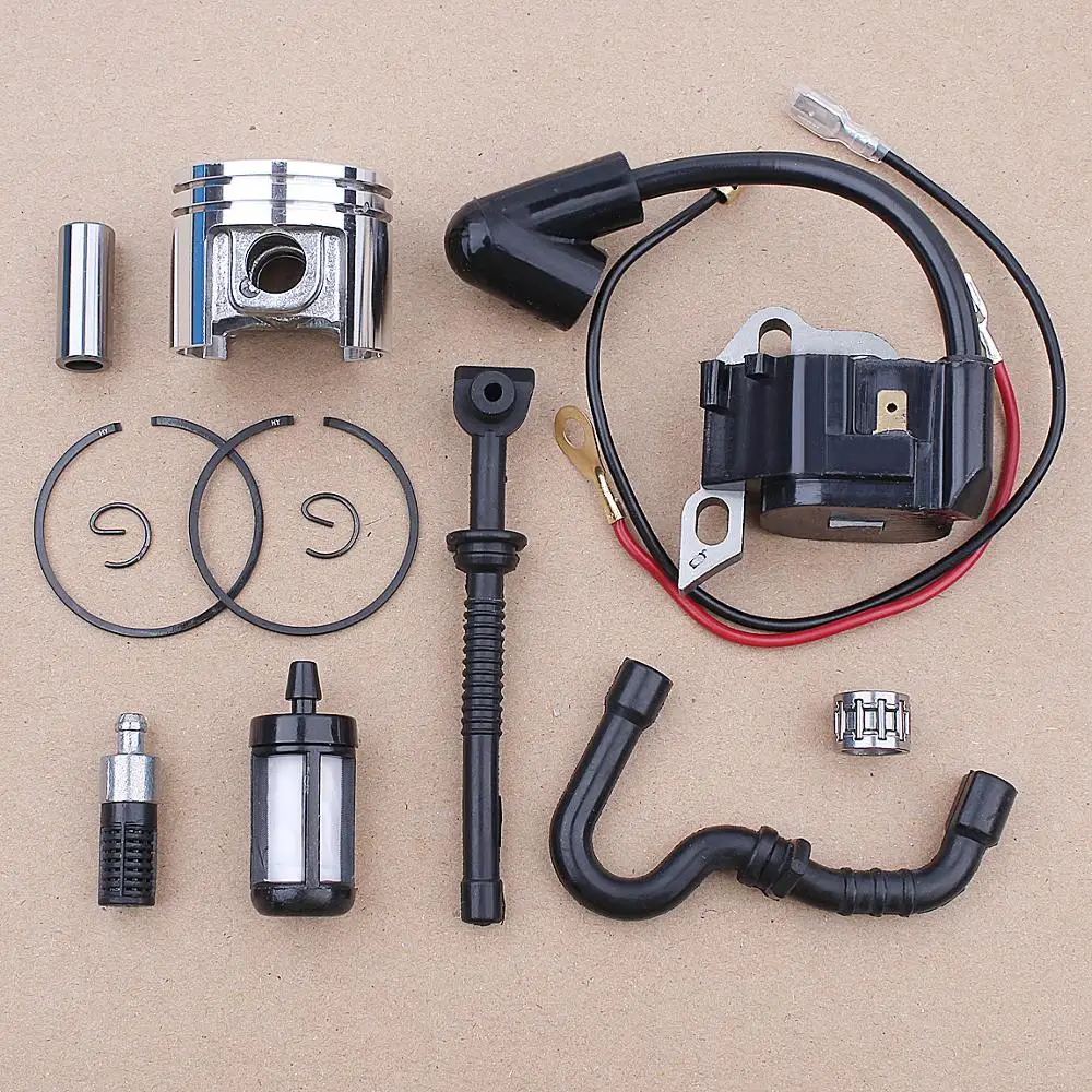 

Piston Pin Ignition Coil Assembly For Stihl MS180 MS170 018 017 MS 180 170 Chainsaw Oil/Fuel Filter Line Hose Spare Part