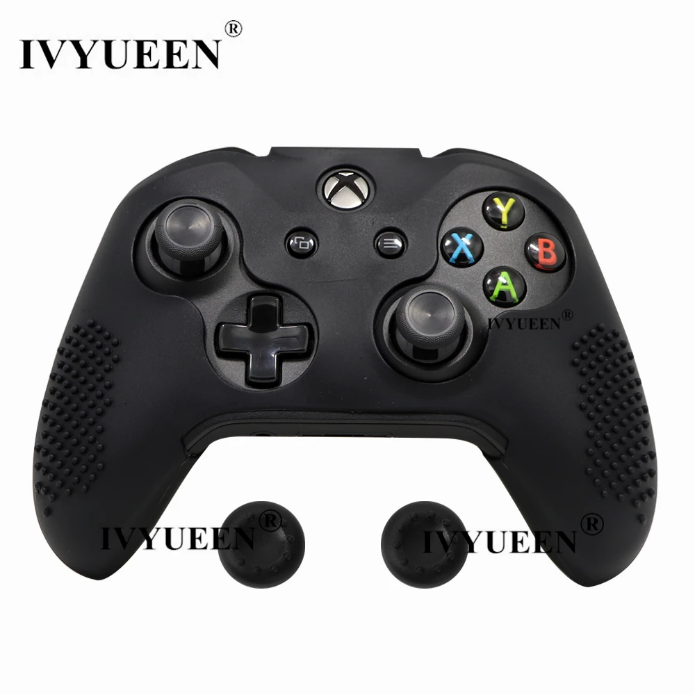 Силиконовый чехол IVYUEEN для microsoft Xbox One X S Slim, защитный чехол с джойстиками, 14 цветов