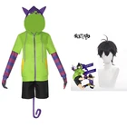 Костюм для косплея SK8 Miya, искусственные волосы, куртка, перчатки, вечерние наряды