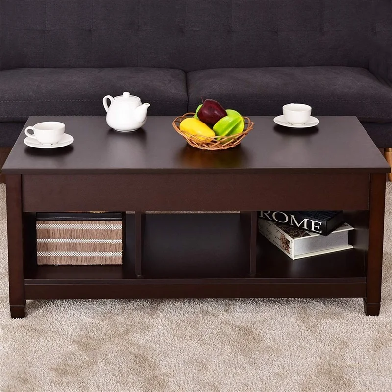 

Lift Top Coffee Table with Hidden Storage Compartment Coffee Table Modern Living Room Furniture HW65716CF