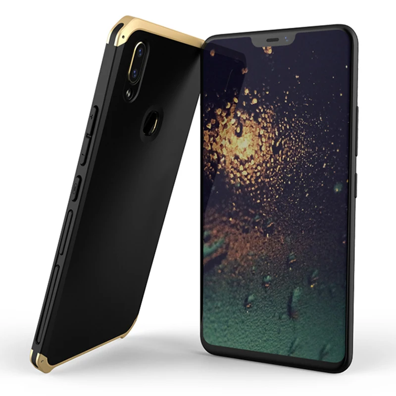 Текстурированная Противоударная Металлическая Рамка Пластиковая Задняя