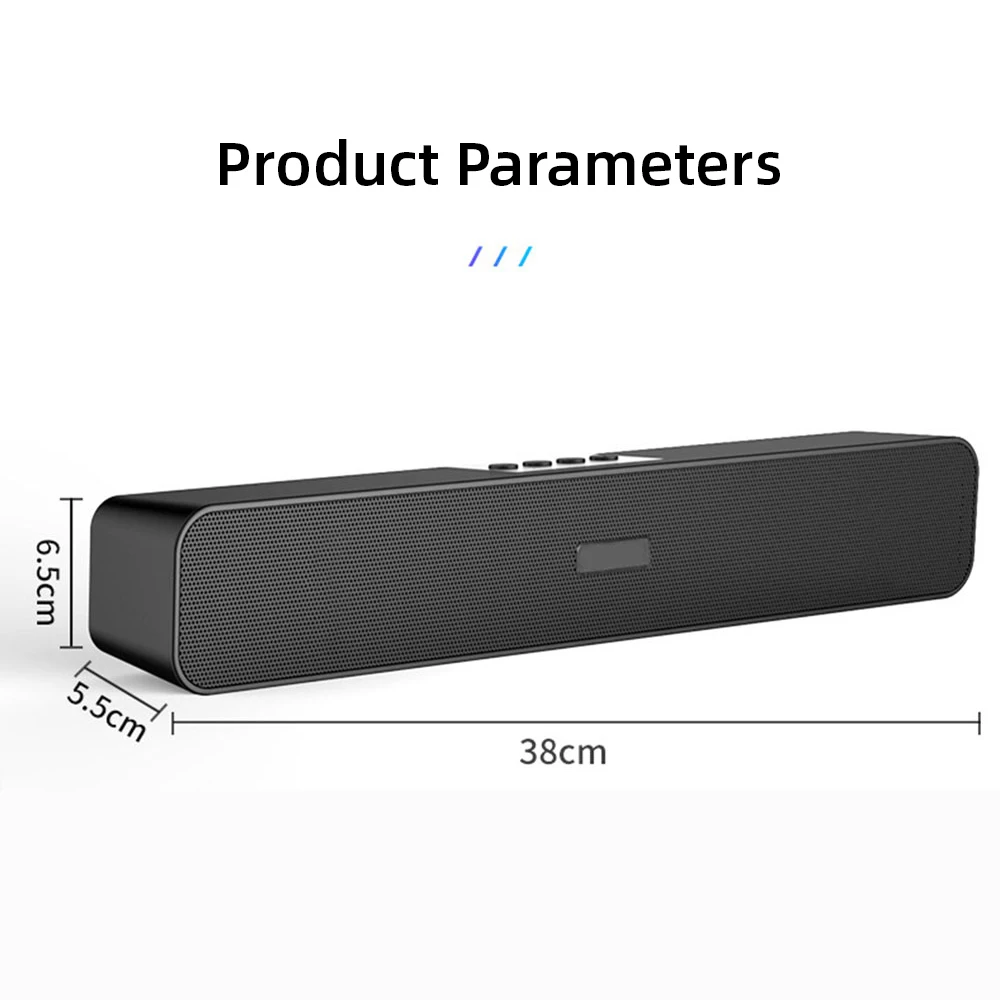 Bluetooth-колонка беспроводной динамик 6D сабвуфер стерео объемный двойной s-саундбар