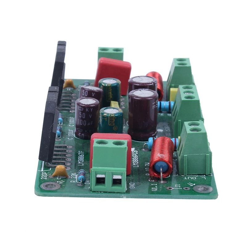

Hot TTKK HiFi LM3886TF Stereo Amplifier AMP Board 50Wx2/38Wx2 with TDA2030 Subwoofer Amplifier Audio Board 15Wx2+30W