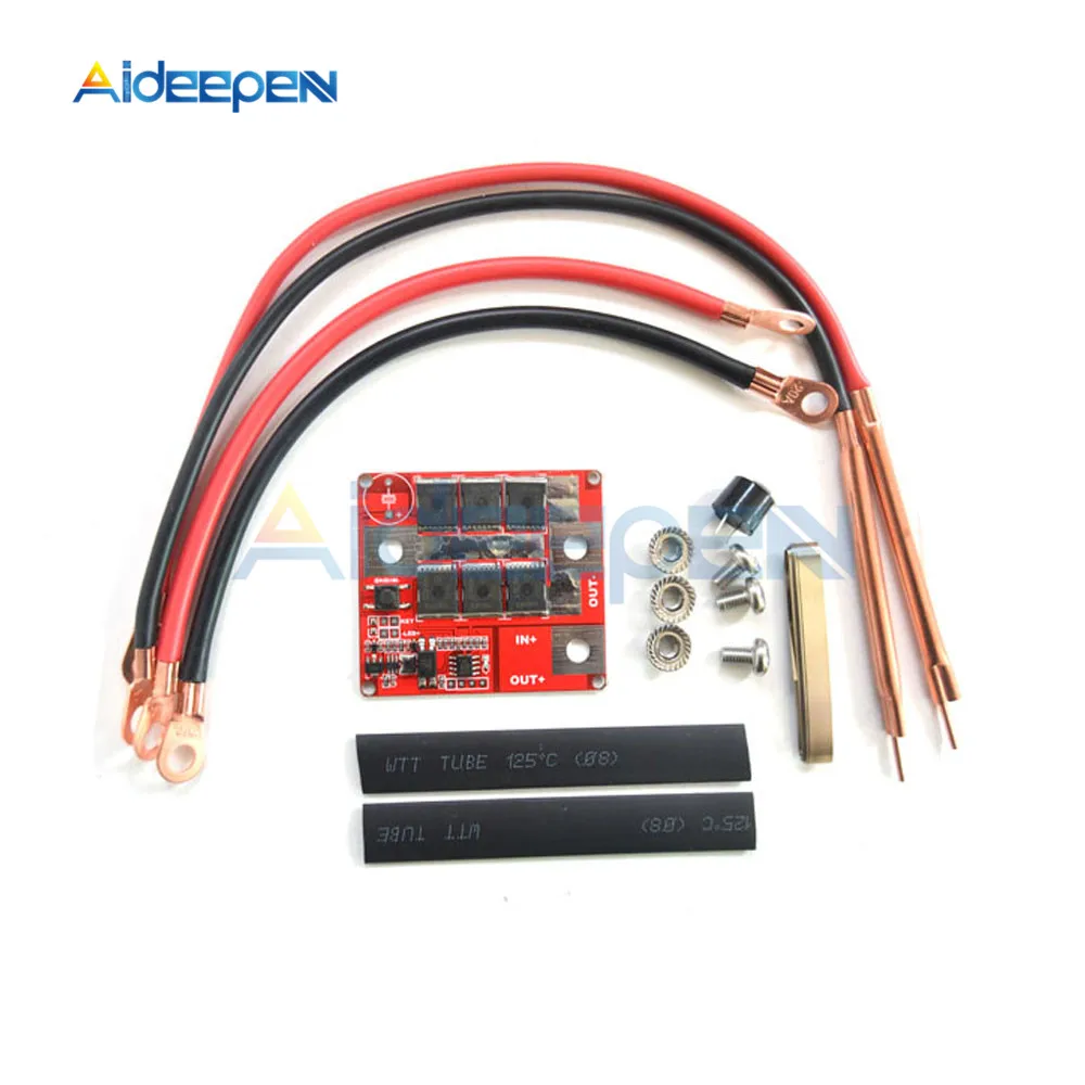 

DIY Portable DC 6-18V Battery Energy Storage Spot Welding Machine PCB Circuit Board Welding Equipment Spot Welding 6V 12V 18V