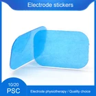 1020 штук тренер Фитнес гель Замена ABS брюшного наклейки гидрогель электродными пластинамипатч для EMS мышцы учебный массажер