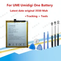 3550mah hight capacity for umi umidigi one battery cell phone replacement batteries rechargeable tracking tools