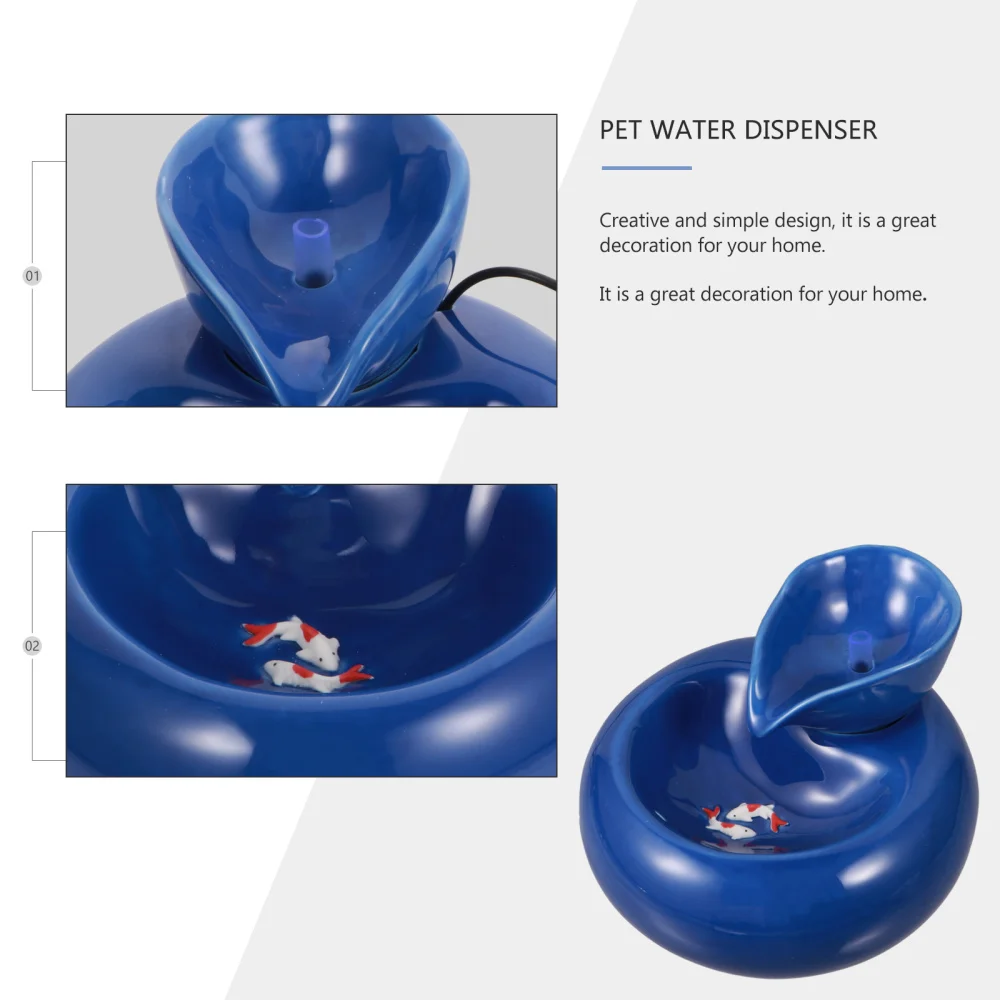 

Automatic Cat Water Fountain USB Dog Pet Drinker Bowl Pet Drinking Dispenser