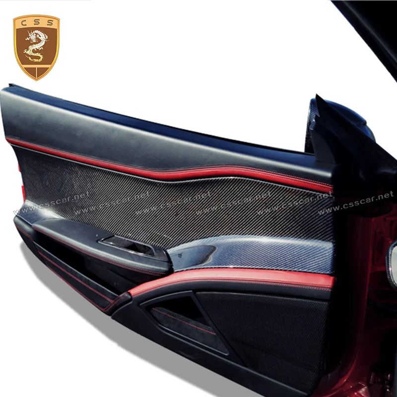 Full Carbon Fiber Door Side Edge Protection Sticker For Ferrari 458 door interior | Автомобили и мотоциклы