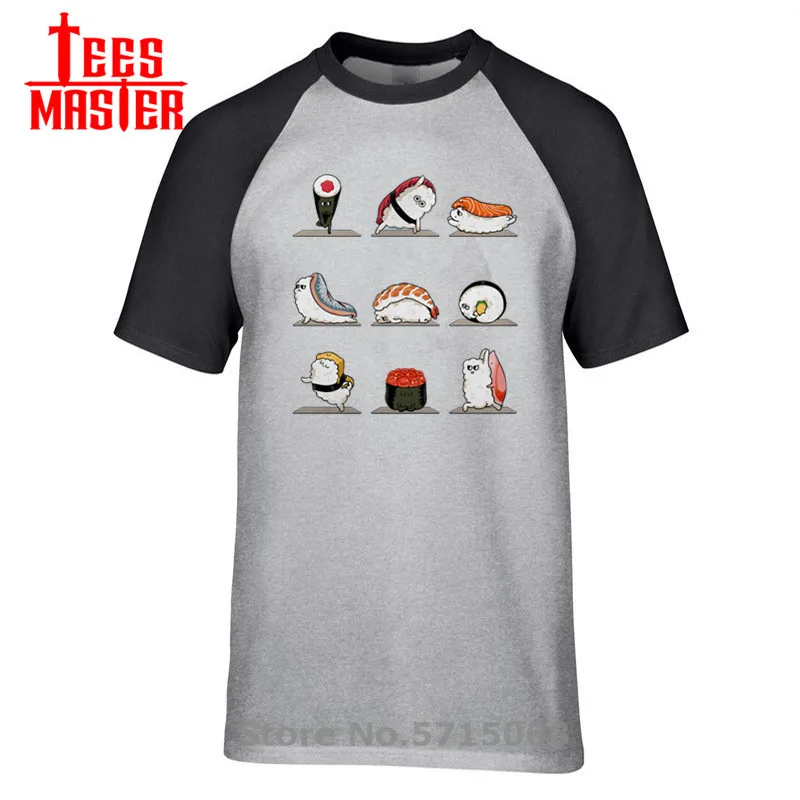 Модная хипстерская футболка с японской едой на заказ дизайнерская в стиле