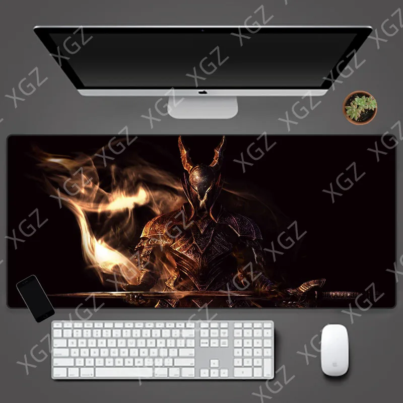 

YuzuoanXL Large Monster Natural Rubber Mouse Pad Waterproof Gaming Table Pad Keyboard Pad Suitable for PC Games Dirt-resistant