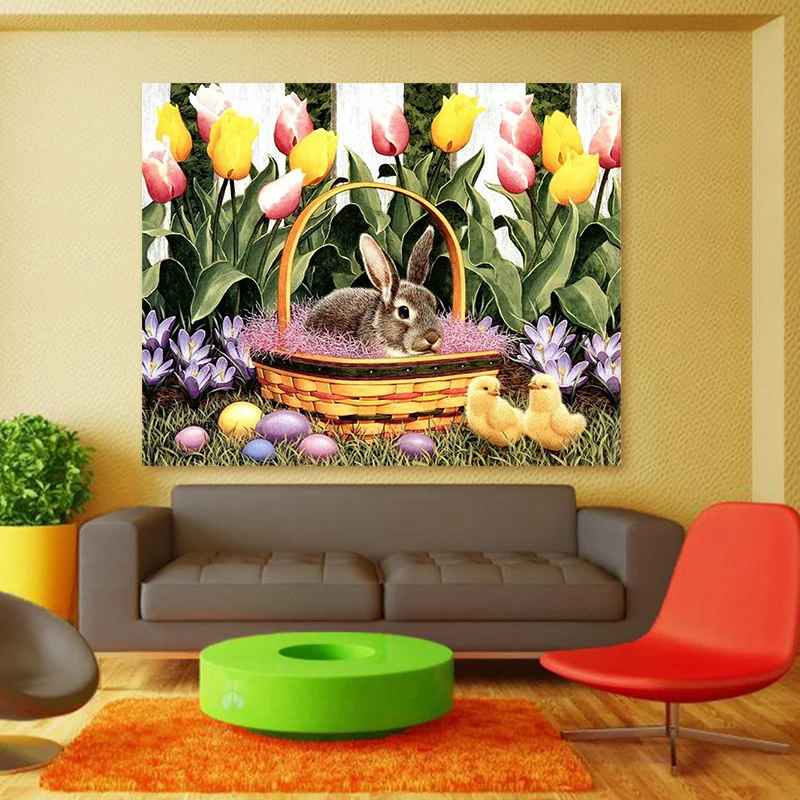 Кролик поросенок животных Картина по номерам фото изображение картины маслом