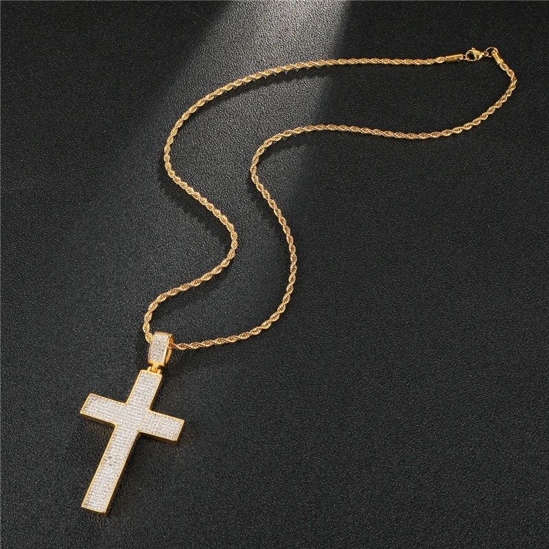 Ожерелье из нержавеющей стали в виде распятия | Украшения и аксессуары