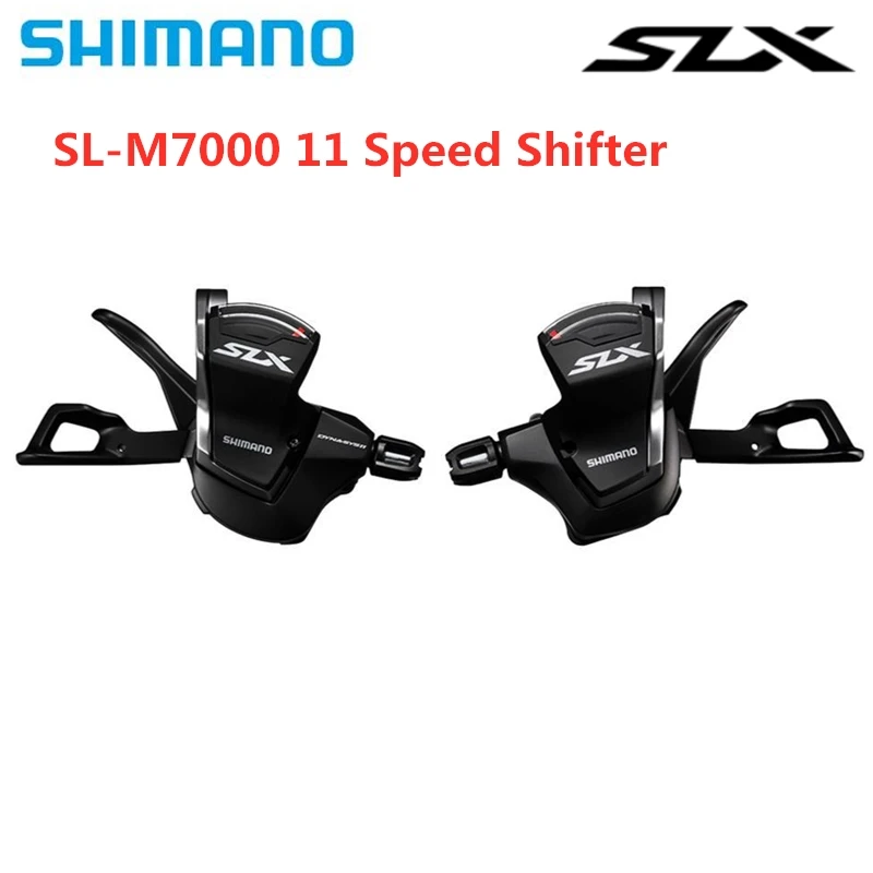 Shimano Deore SLX SL-M7000 Shift MTB велосипед часть 3x11 2x11 скорость правый переключения передач черный 33/22s левый рычаг переключения w/внутренний кабель