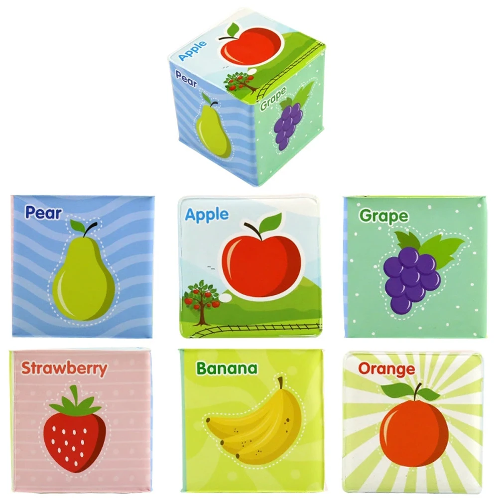 Обучающая карта для раннего детства 1 шт. игрушечные кубики из материала ЭВА
