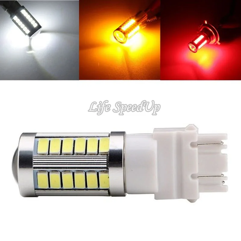 10 шт. 33SMD 3157 светодиодная сигнальная лампа для Автомобильный поворотный сигнал