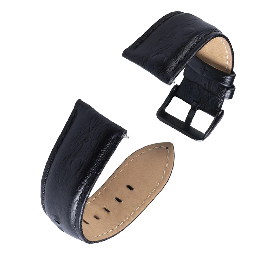 

Leather Strap Spots Retro Loop Wristband Old-Classic Belt Replacement Bracelet Adjustable Length 20mm/22mm Universal Watch Band