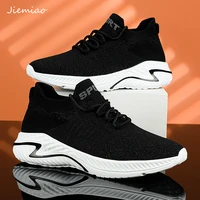 jiemiao 2021 new womens sports shoes fashion breathable walking men sneakers comfortable couples casual sneakers size 36 45