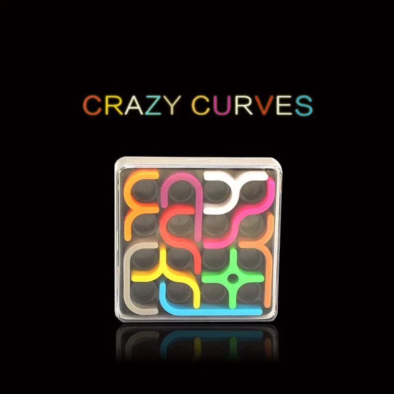 Креативная 3D головоломка умная Crazy Sudoku Curve с геометрическими линиями матричная