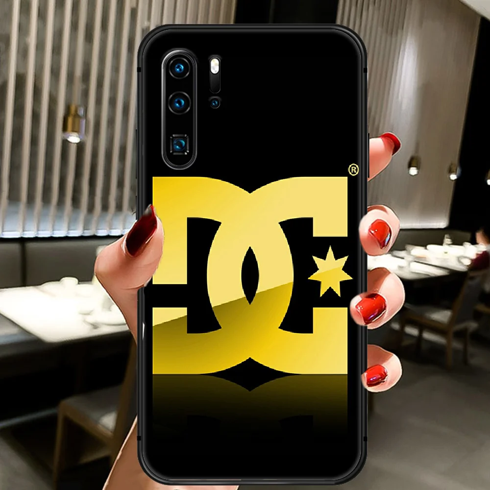 

Luxury Brand Italy Fashion Phone Case Cover Hull For Huawei P8 P9 P10 P20 P30 P40 Lite Pro Plus Smart Z 2019 black Funda Pretty