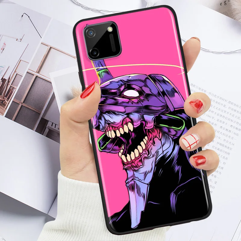 

Hot Anime EVA For OPPO Realme C2 C3 C11 C12 C15 C17 X2 X3 X7 XT X50 Q2 Q2i V3 V5 V15 Pro Phone Case