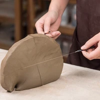pottery ceramic cutting tools mud cut line steel wire slice tool artist supplies 40cm