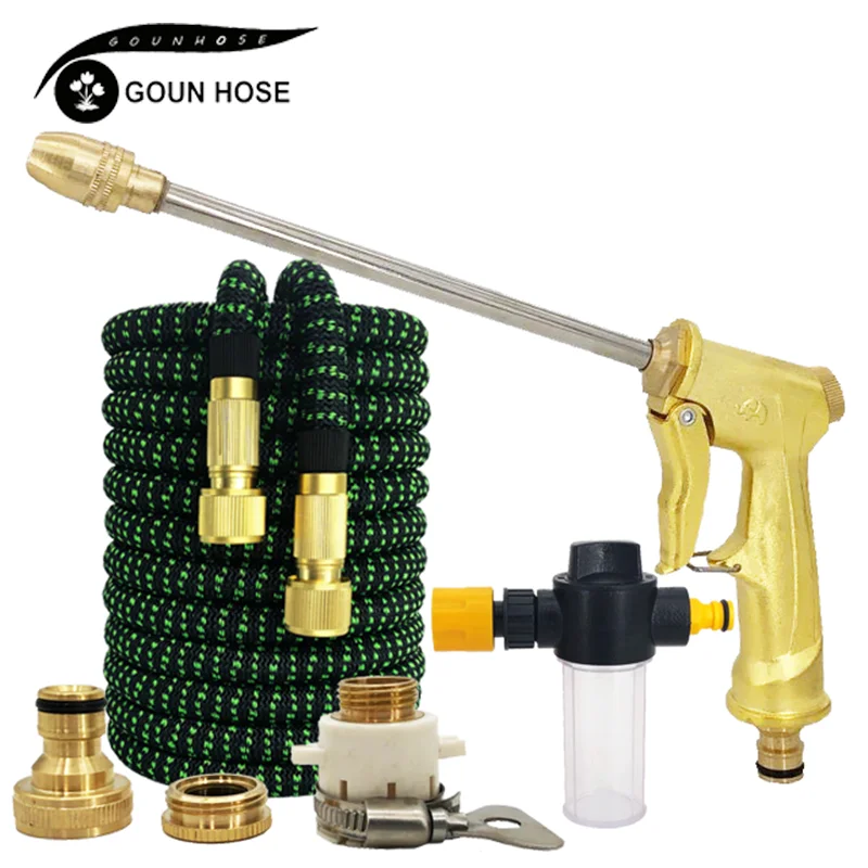 Прямые продажи садовый шланг регулируемое сопло телескопический высокого
