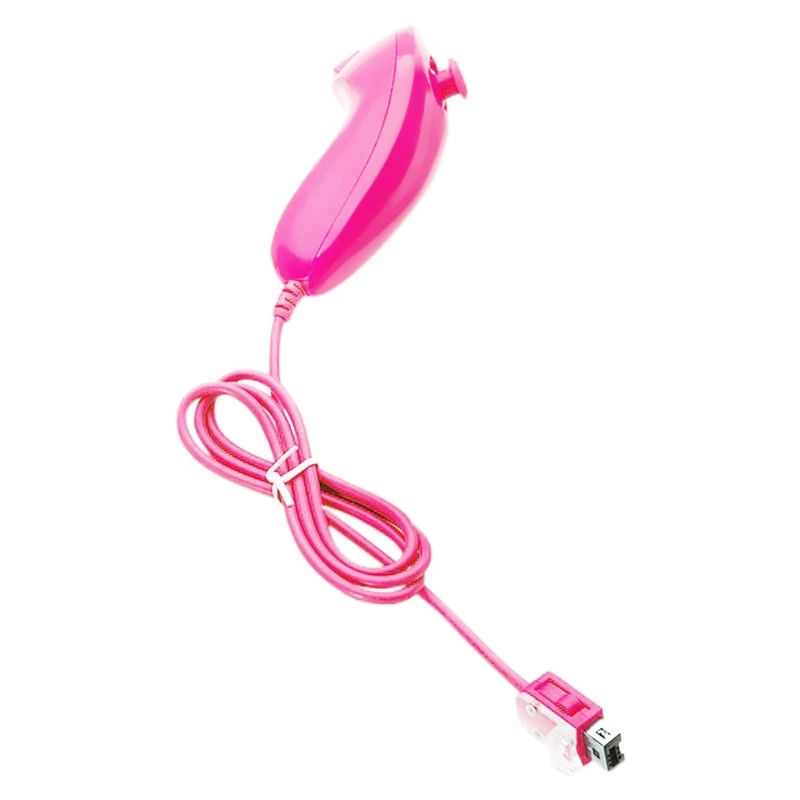 Nunchuck Nunchuk игровой контроллер пульт дистанционного управления для консоли Nintendo Wii