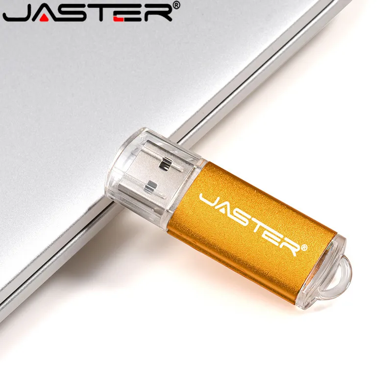 USB флэш-накопитель JASTER металлический компактный USB-накопитель 8 ГБ 16 32 64 реальной
